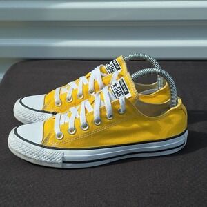 Converse Yellow and White Sneakers